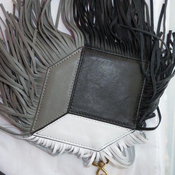 Pierre Hardy 3D Leather Cube Bag XL Keyring - Picture 10 of 16